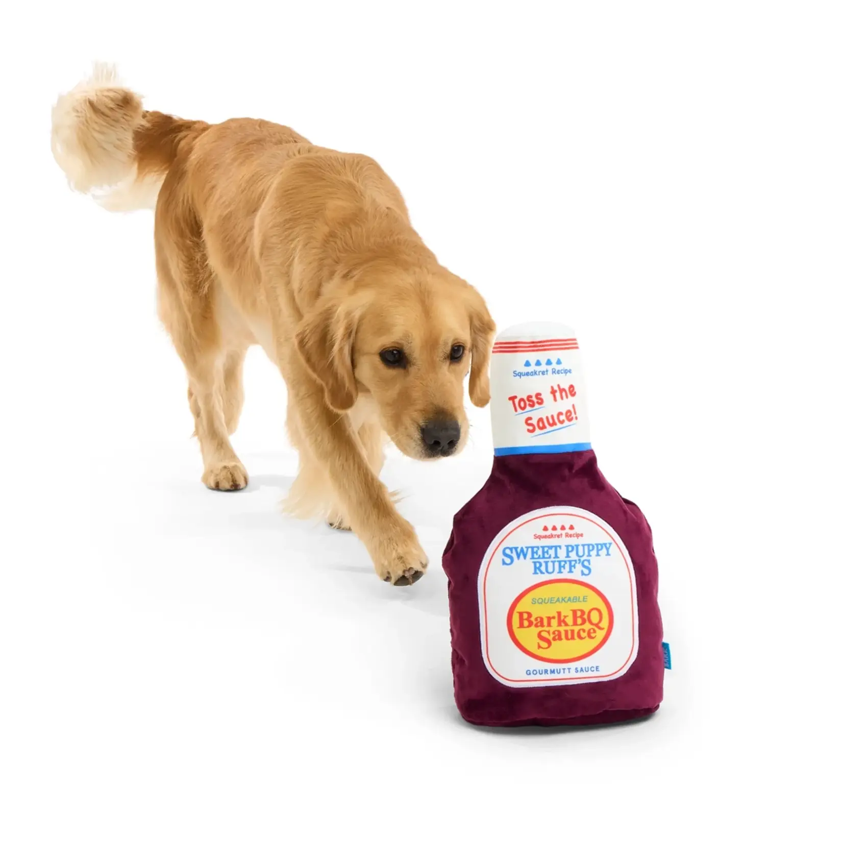 BARK BBQ Sauce Dog Toy