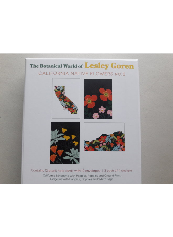 The Botanical World of Lesley Goren: California Native Flowers #1