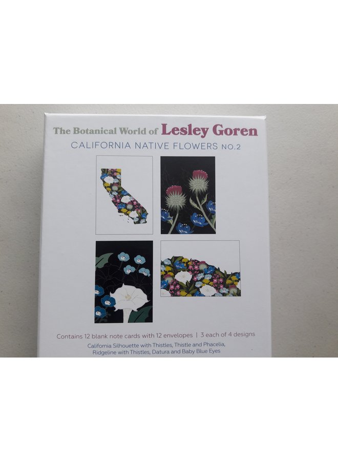 The Botanical World of Lesley Goren: California Native Flowers #2
