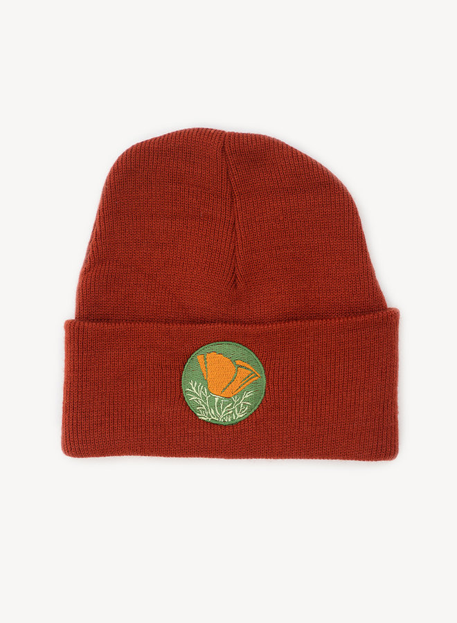 Poppy Logo Beanie