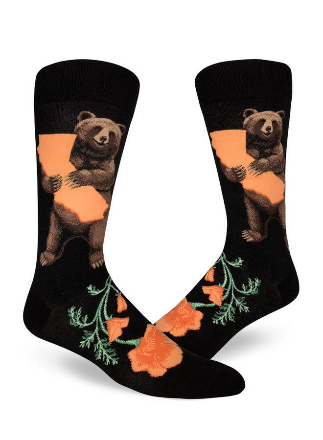 CA Bear Hug - Men's Crew Sock