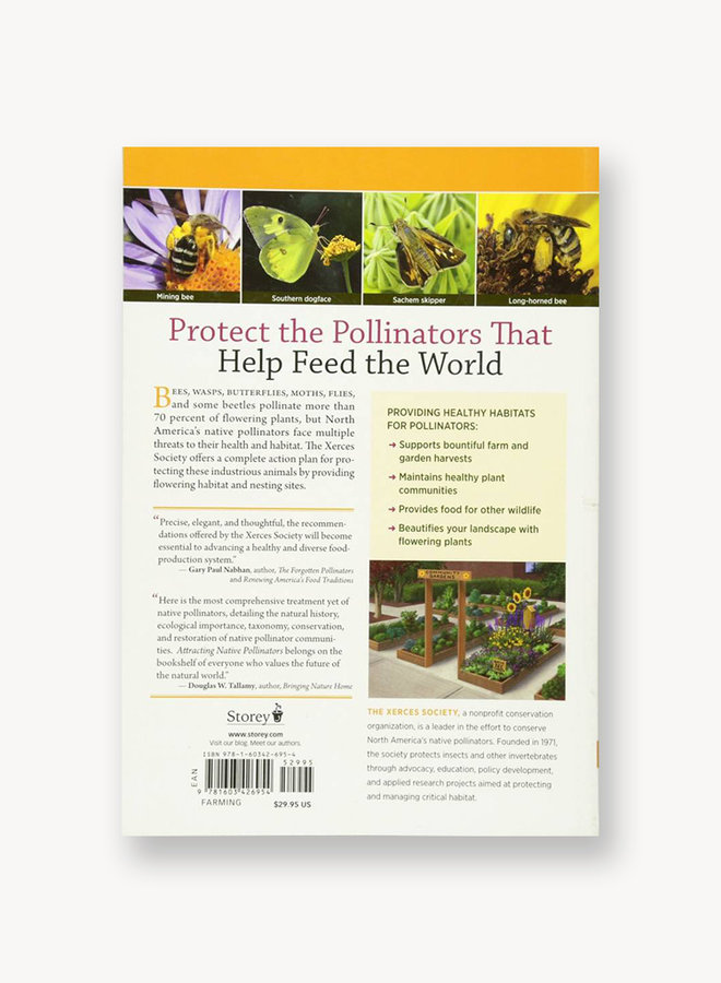 Attracting Native Pollinators: Protecting North America's Bees and Butterflies