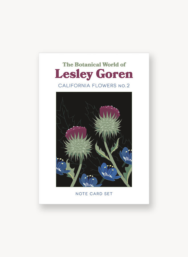 The Botanical World of Lesley Goren: California Native Flowers #2