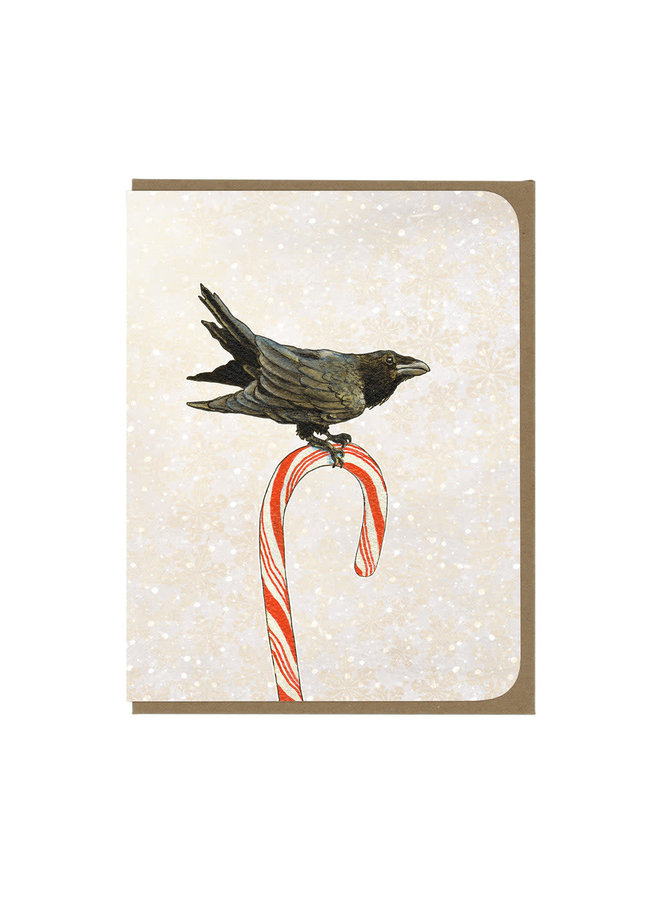 Cards - Raven & Candy Cane