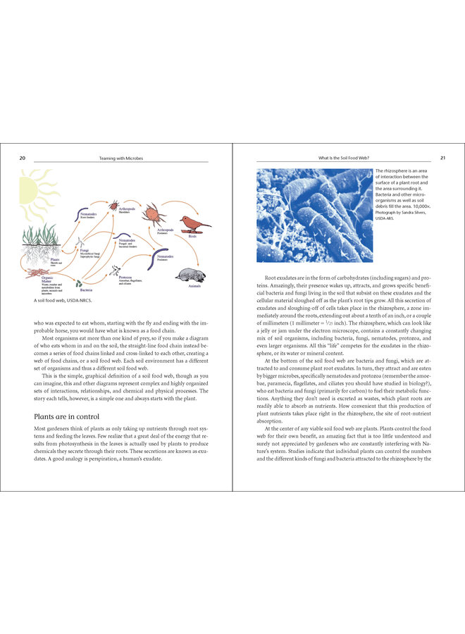 Teaming with Microbes: The Organic Gardener's Guide to the Soil Food Web