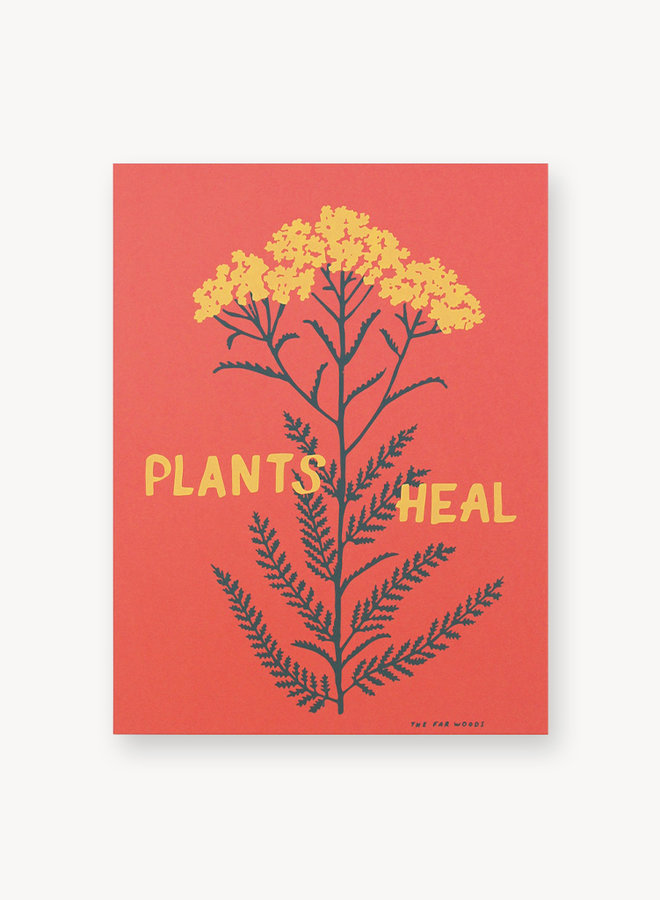 Plants Heal Art Print