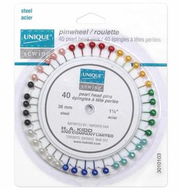 Unique Plastic Head Pinwheel - All Purpose Pins
