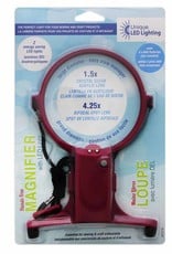 UNIQUE LIGHTING Hands Free Magnifier with LED Light