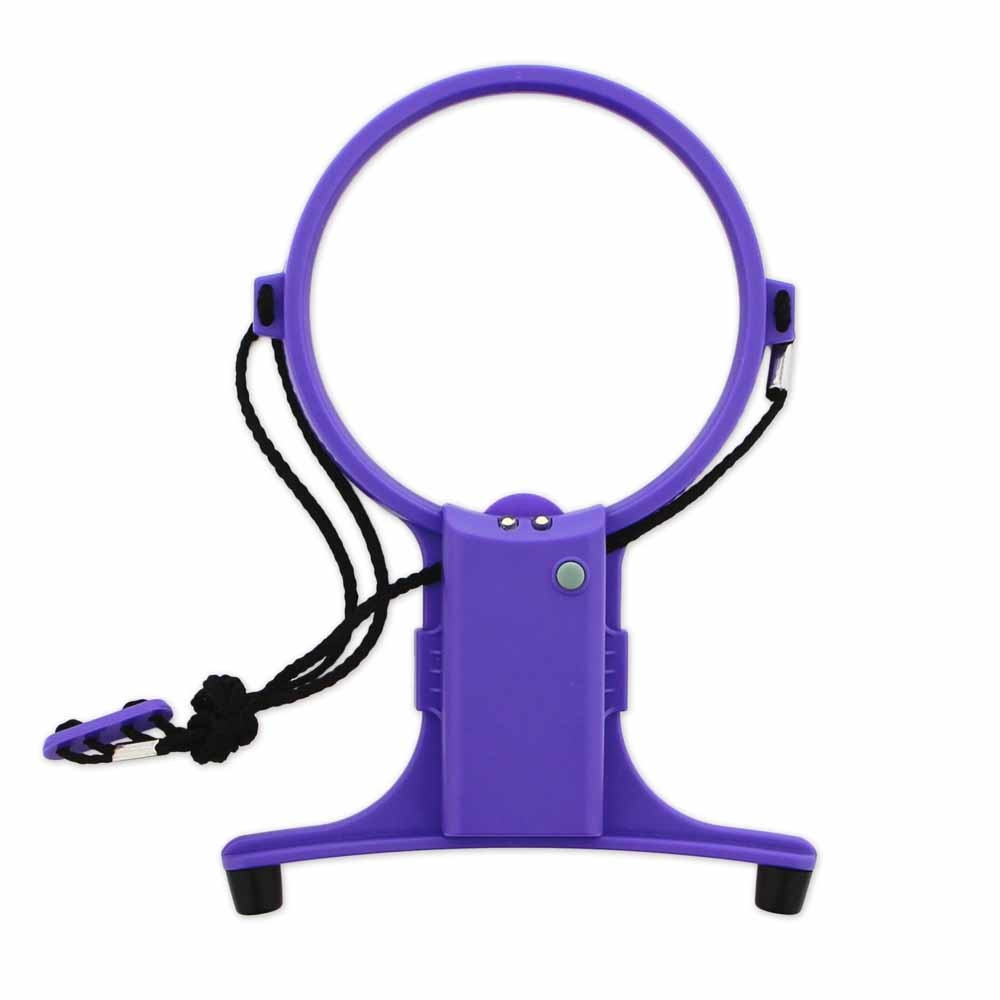 UNIQUE LIGHTING Hands Free Magnifier with LED Light
