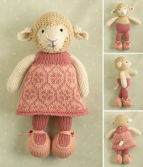 Ravelry Patterns Girl Lamb or Boy Ram by Little Cotton Rabbits