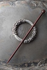 JUL Designs JUL Designs Pewter Filigree Cuff / Shawl Pin