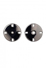 Bergere de France Set of 2 Extra Flat Press Studs, 25 mm