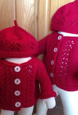 Ravelry Patterns Knit Red Inspiration Cardigan and Hat Pattern