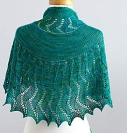 SweetGeorgia Yarns Rushing Tide Shawl