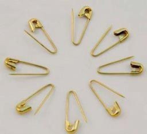 Stitch Markers | Metal Coil-less Safety Pin