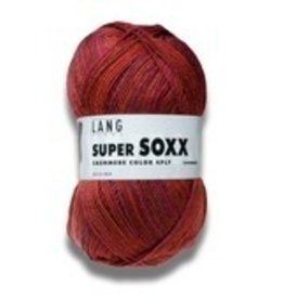 Toutes Les Couleurs Super Soxx Cashmere Color 100 G Lang Yarns Chaussettes Laine