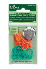 Clover Clover 353 - Locking Stitch Markers - 20 pcs.