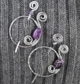 MAB Elements Limited Edition Purple Spirals Pin