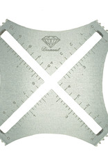 Diamond Diamond Yarns Swatch Gauge - Clear