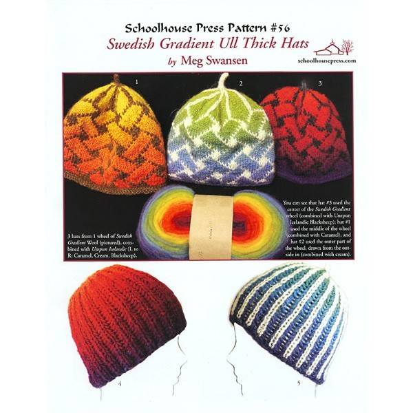 Schoolhouse Press Swedish Gradient Hats - SPP56