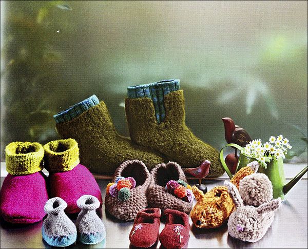 Stewart, Tabori and Chang The Knitted Slipper Book