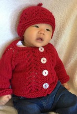 Ravelry Patterns Knit Red Inspiration Cardigan and Hat Pattern