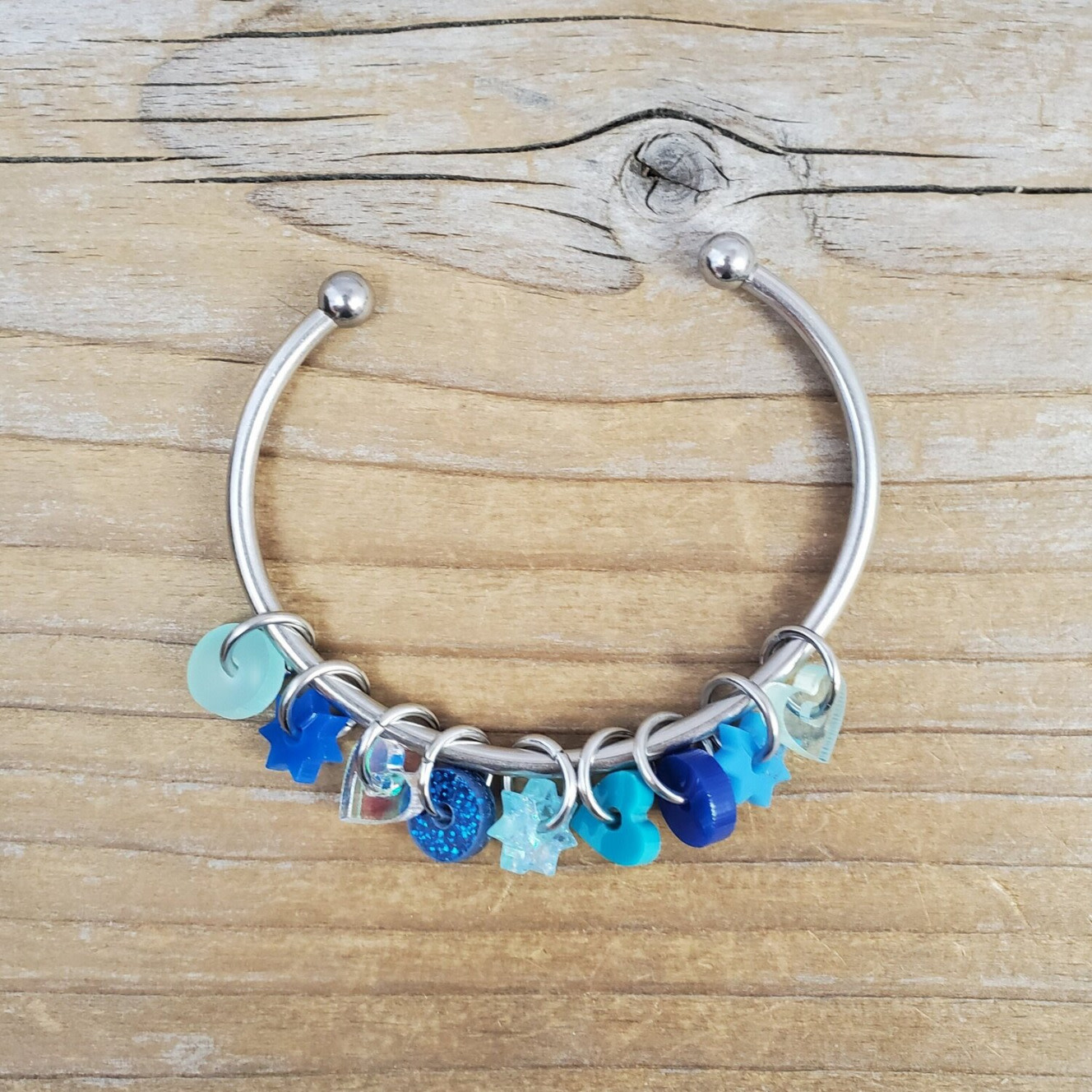 Katrinkles Katrinkles Acrylic Stitch Marker Cuff Bracelet