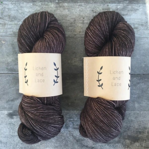 lichen and lace 80/20SOCK 着分4カセ-