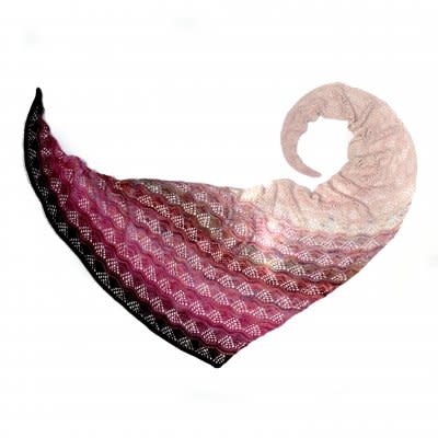 Koigu Grevillea Shawl by Ambah O'Brien / Koigu Kit