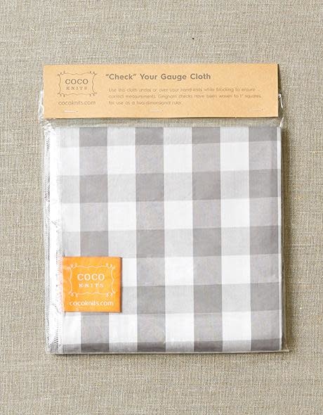 Cocoknits Cocoknits Check Your Gauge Cloth