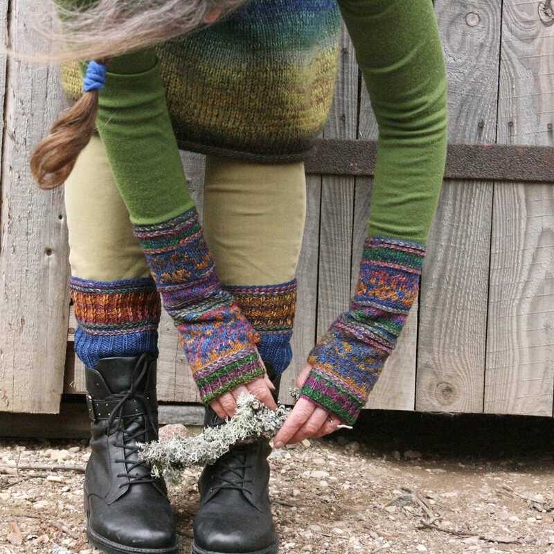 Lace Leggings..natural Alpaca or Organic Merino Wool Tights Made to Order 