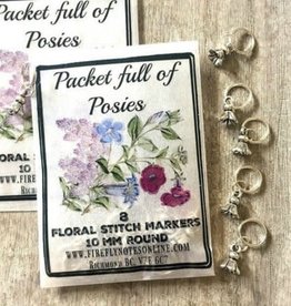 Firefly Notes Packet of Posies Stitch Marker Pack