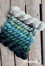 Koigu This or That Wrap or Shawl OR Ocean Moon  Shawl Kit by Ambah O'Brien / Koigu
