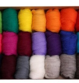 Ashford Ashford Fibre Sample Pack 2 - Corriedale Bright