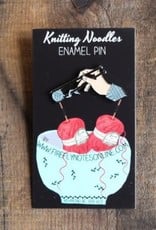 Firefly Notes Firefly Notes Knitting Noodles Enamel Pin