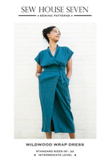 Sew House Seven #135 Wildwood Wrap Dress Sewing Pattern (Sizes 00 - 22)