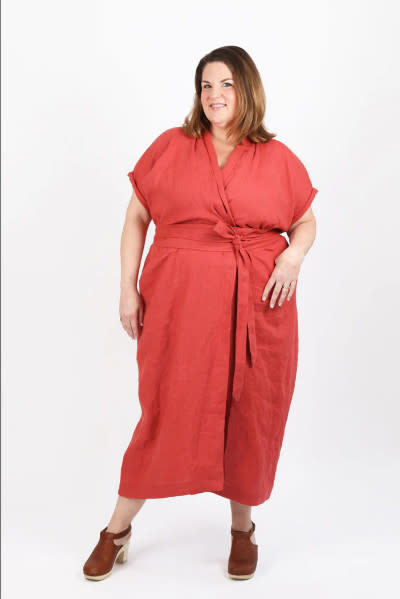 Sew House Seven #136C Wildwood Wrap Dress Sewing Pattern (Curvy Sizes 16 - 34)
