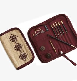 Lykke Driftwood Interchangeable Tunisian Crochet Hooks Set in