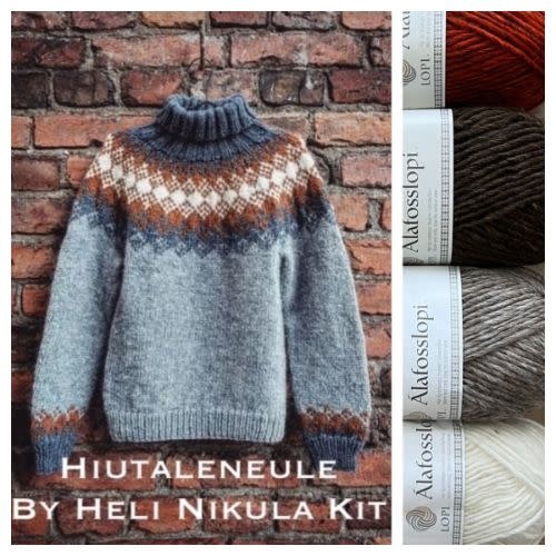 Istex Hiutaleneule by Heli Nikula Kit