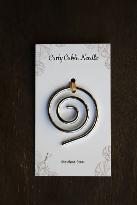 NNK Press Curly Cable Needles