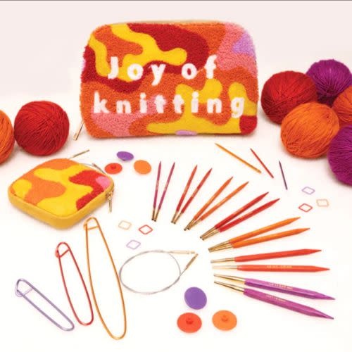 Knitter's Pride Joy of Knitting Limited Edition Cubics Interchangeable Circular Needles Gift Set