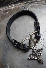 JUL Designs JUL Designs Monarch Butterfly Serpentine SIngle-Wrap Charm Lock Cuff