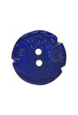 Cirque CIRQUE Novelty 2-Hole Button - 22mm (7/8") - Fish