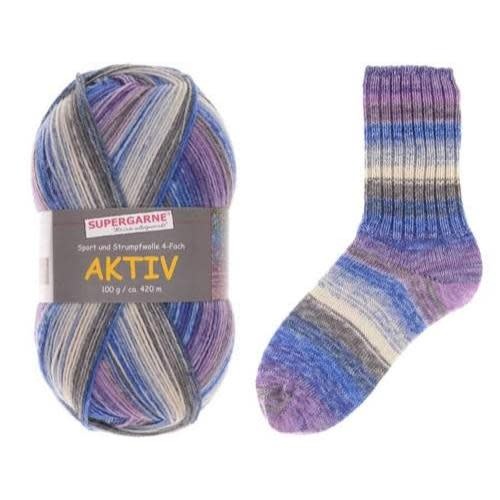 Supergarne Aktiv 4 Ply 100 g