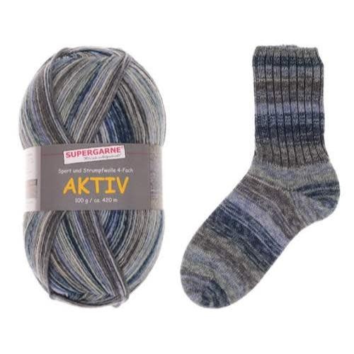 Supergarne Aktiv 4 Ply 100 g