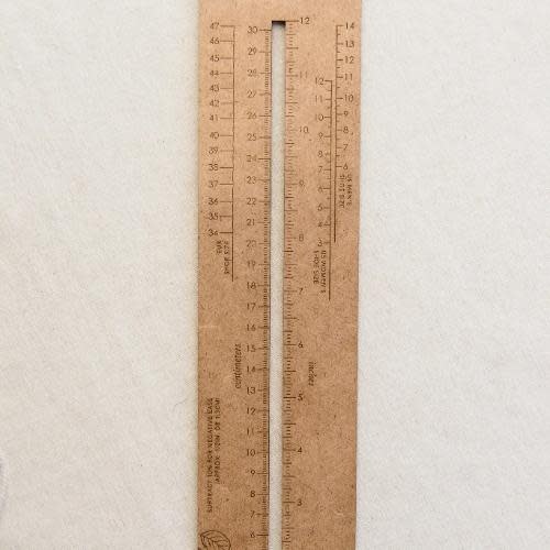 Twig & Horn Twig & Horn Sock Sizing Ruler