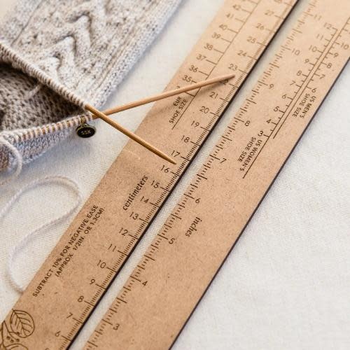 Twig & Horn Twig & Horn Sock Sizing Ruler