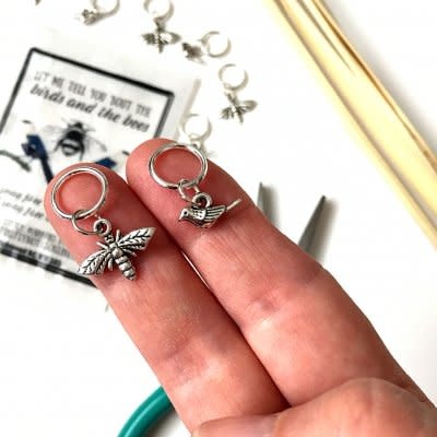 Firefly Notes Firefly Notes Stitch Markers Birds and Bees
