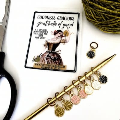 Firefly Notes Firefly Notes Stitch Markers Great Balls of Yarn