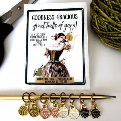 Firefly Notes Firefly Notes Stitch Markers Great Balls of Yarn